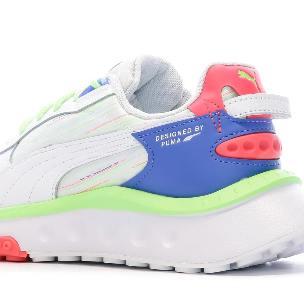 Puma Baskets Blanches Homme Puma Wild Rider Spectra