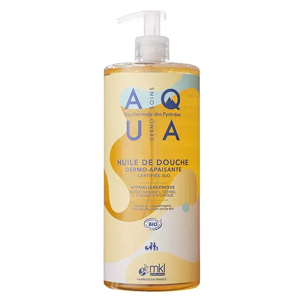 MKL Green Nature - Aqua: Óleo de Banho Orgânico Dermocalmante** 1L