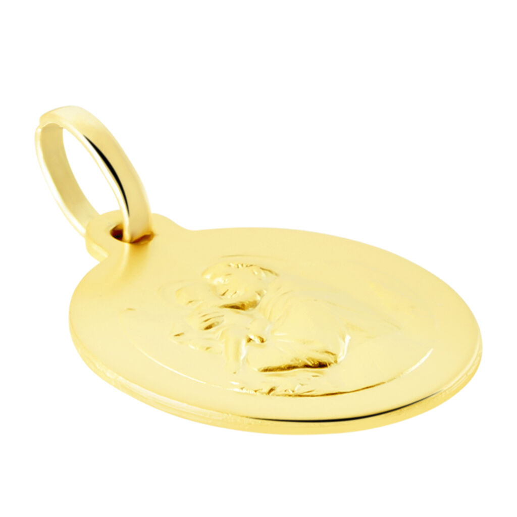 Médaille Or Jaune Saint Antoine