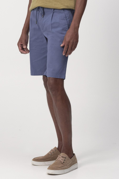 Campbell blauwe heren korte broek