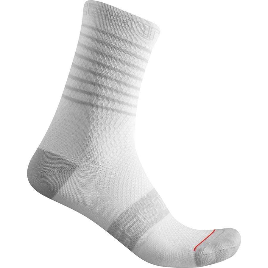 Castelli Superleggera 12 Fietssokken Wit Dames
