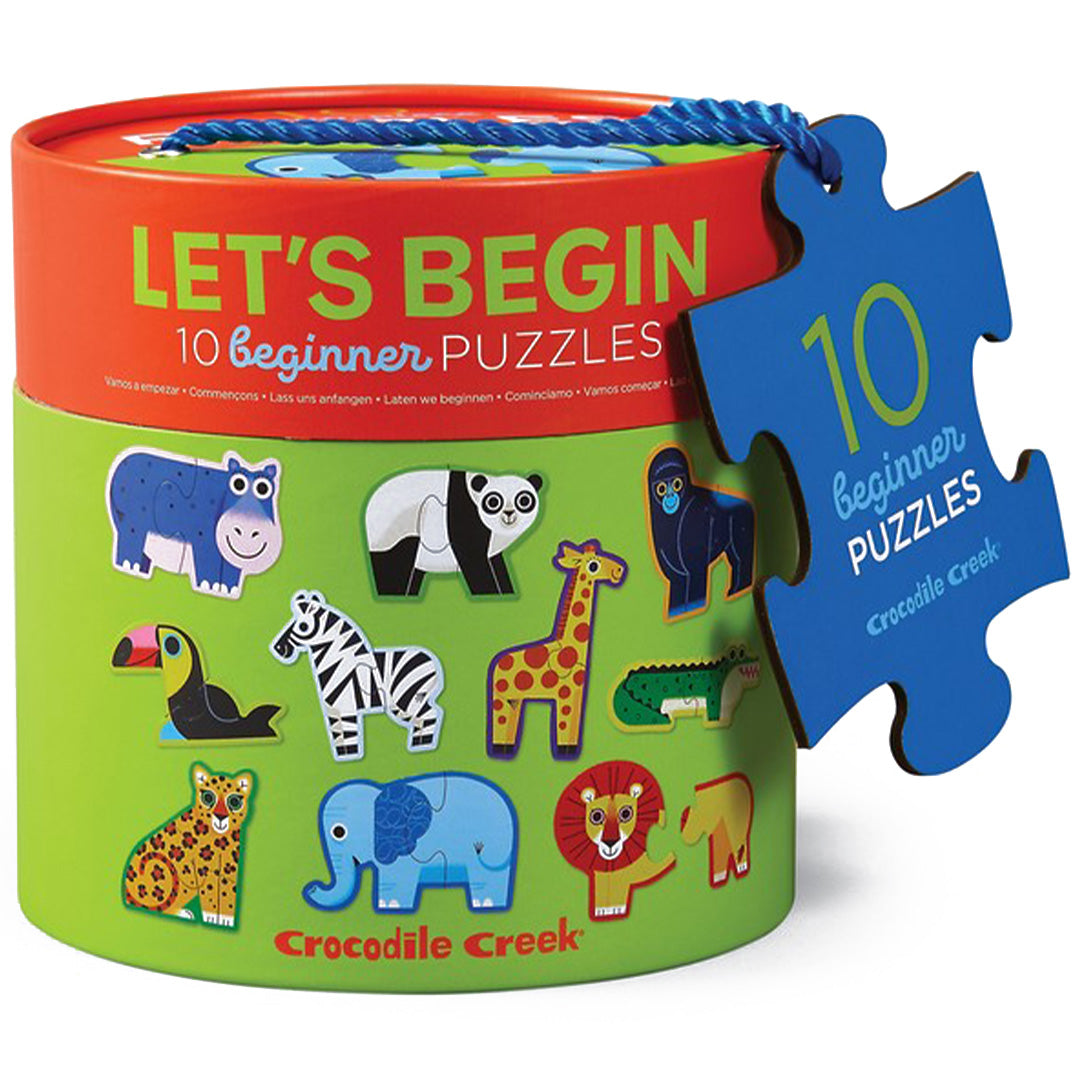 Crocodile creek puzzels jungle - 10x2st