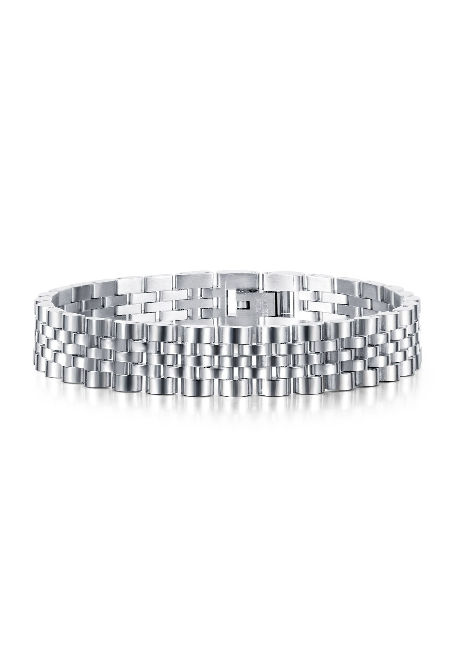 Firetti Gliederarmband »Schmuck Geschenk Classic Steel/matt«
