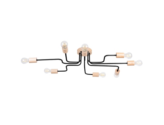 SOLLUX LIGHTING - Lustre timbo 8 noir