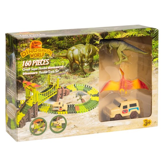 Circuit Dinosaure 160 Pièces