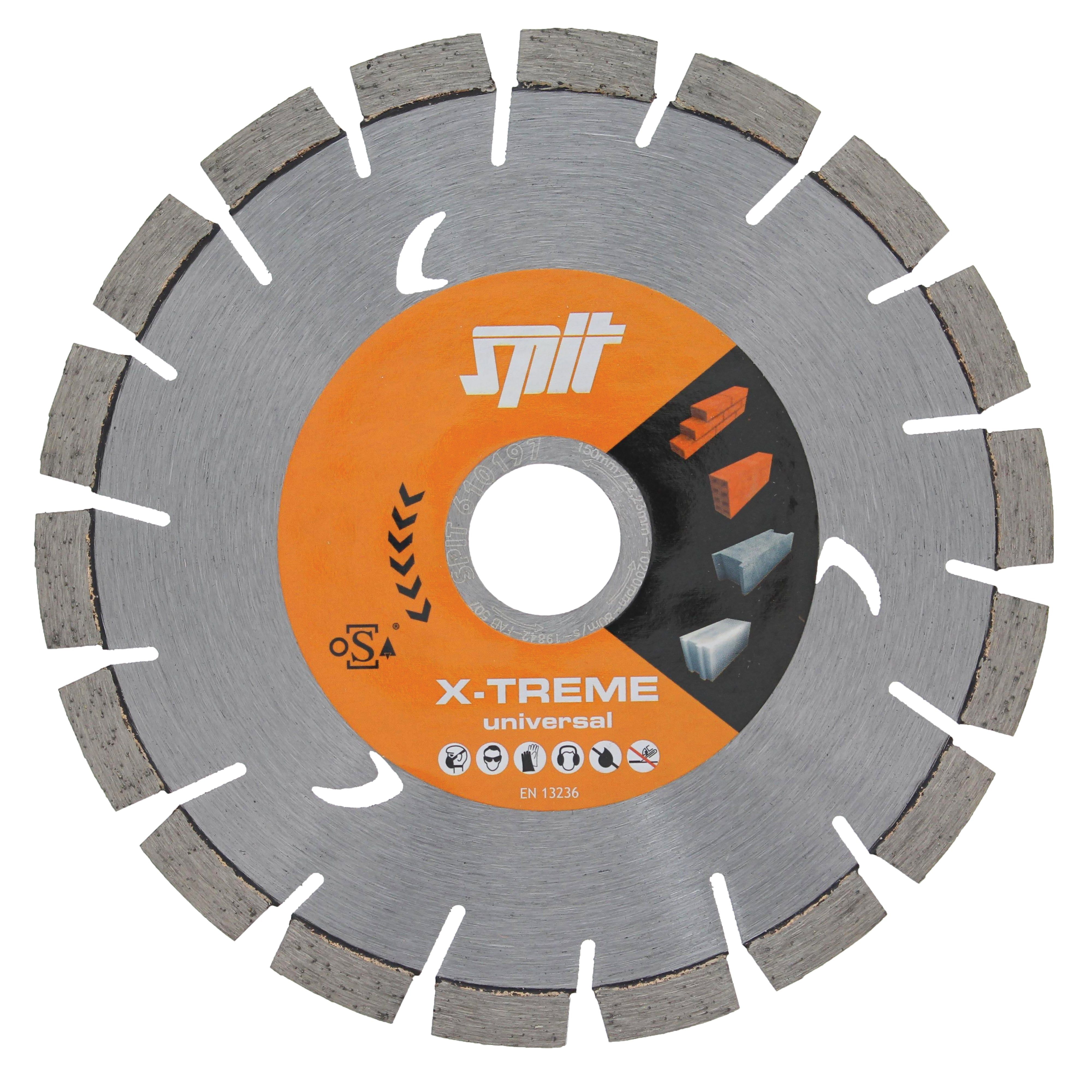 Spit Xtreme universal Diamantblad d140/22.2 mm-2st - 610093