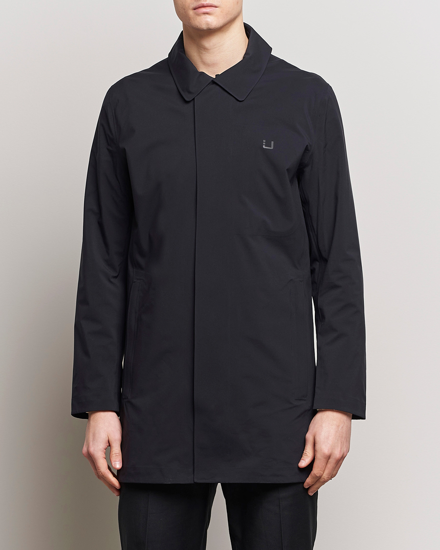 UBR Sky Fall Waterproof Coat Black Storm