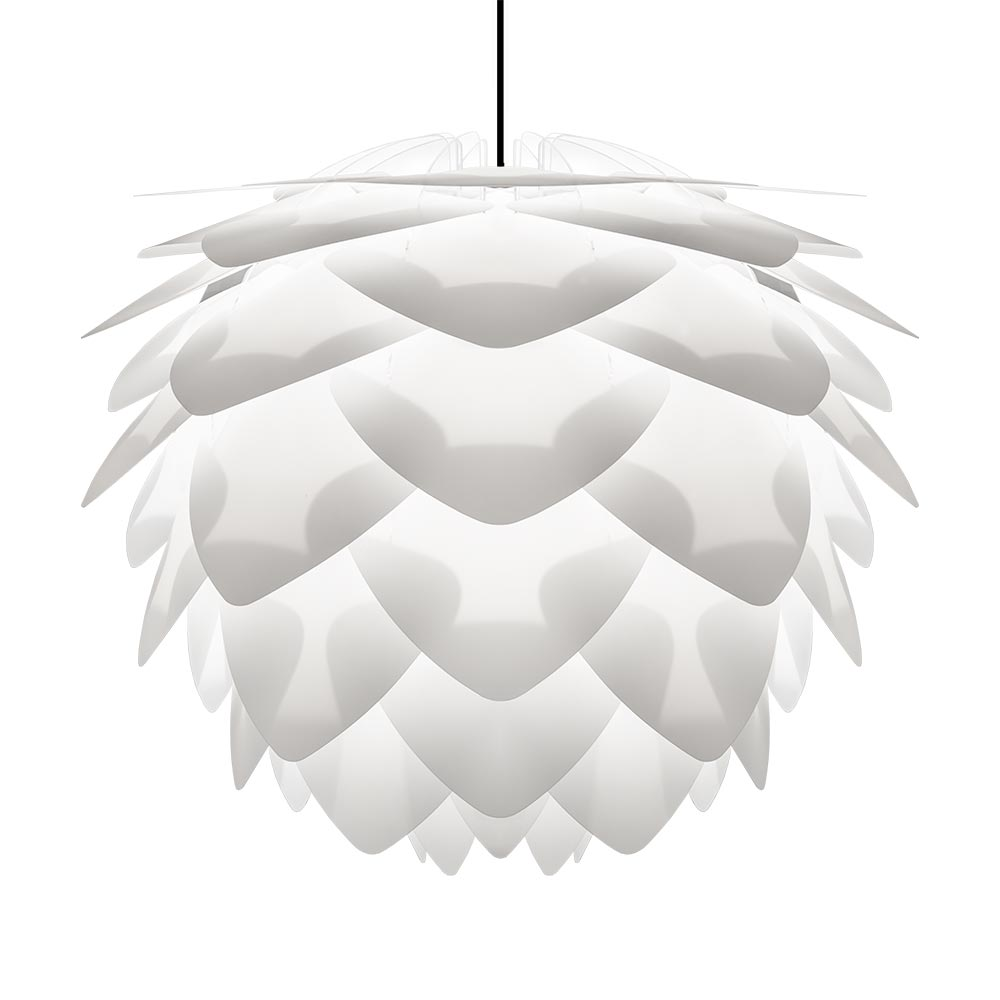 Hanglamp Silvia Ø50 cm koordset zwart Wit