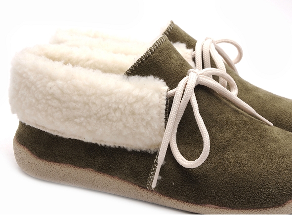Calzamur cm confort chaussons femme 10139 kaki