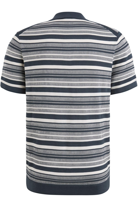 Cast Iron blauwe heren polo