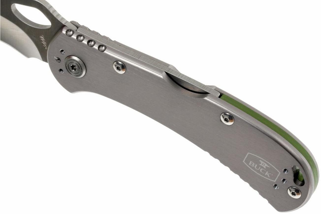 Buck 722 Spitfire 0722GYS1-B plain edge, grijs