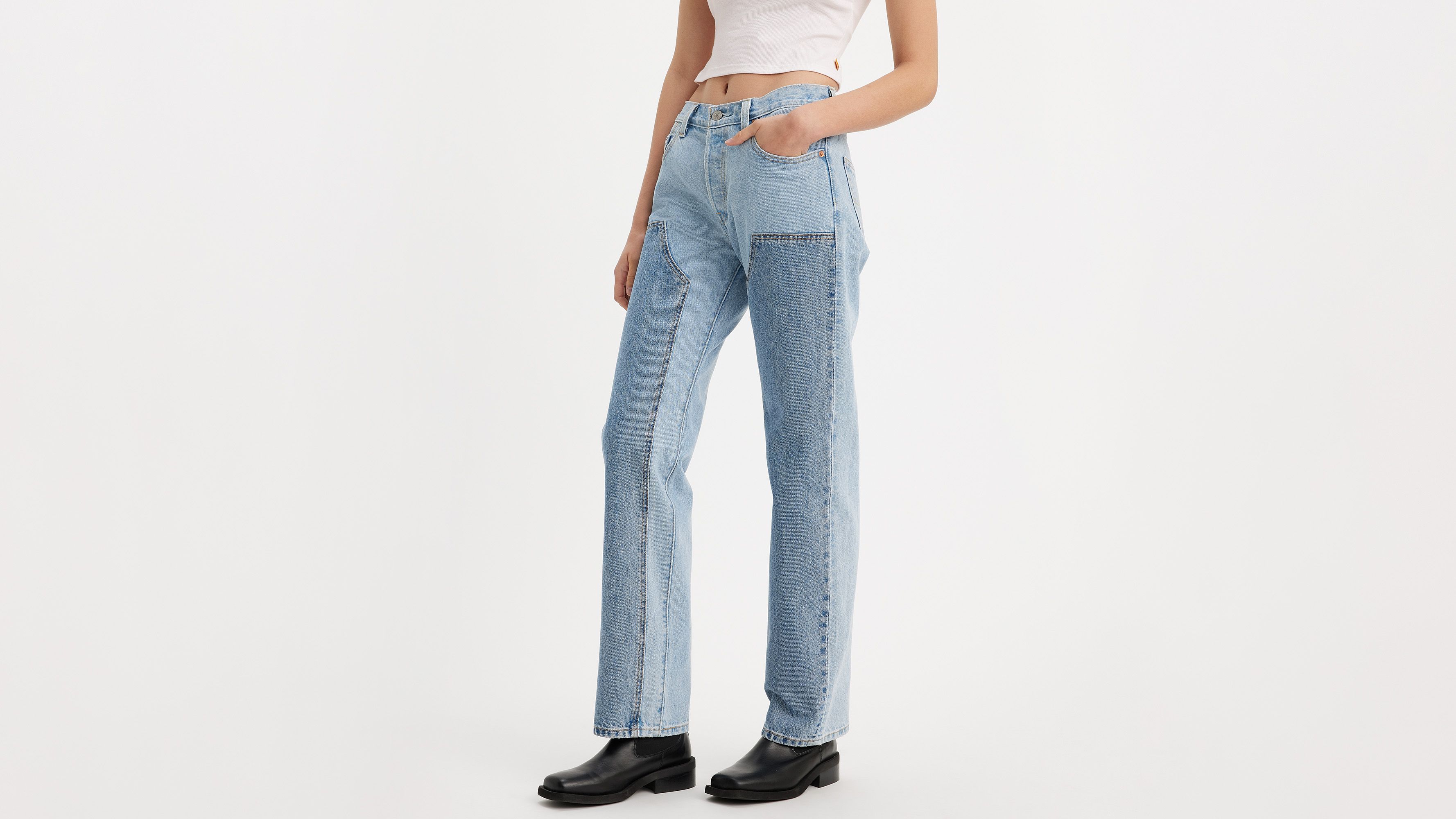 Jean 501® ’90 avec chaps - Done And Dusted - Bleu