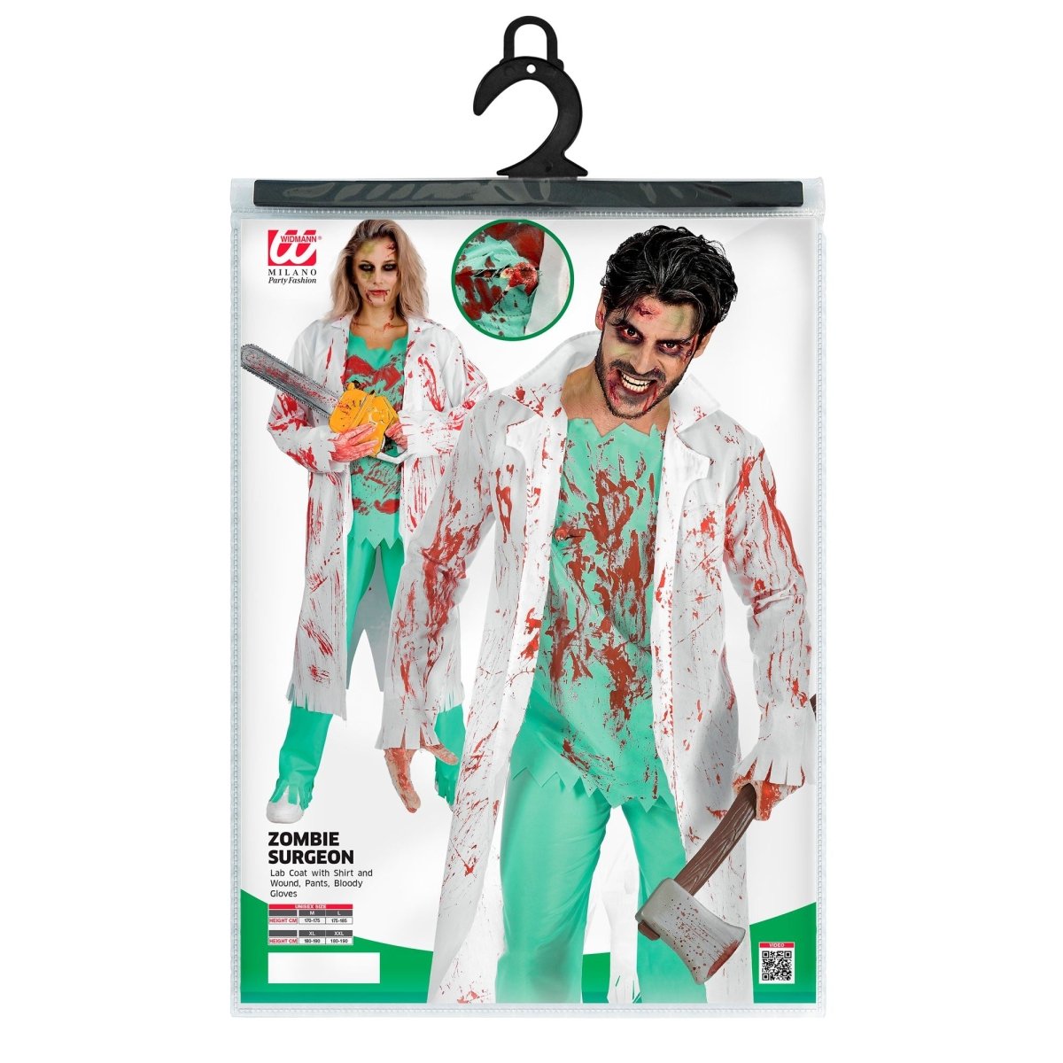 Halloween Kostuum Zombie Chirurg