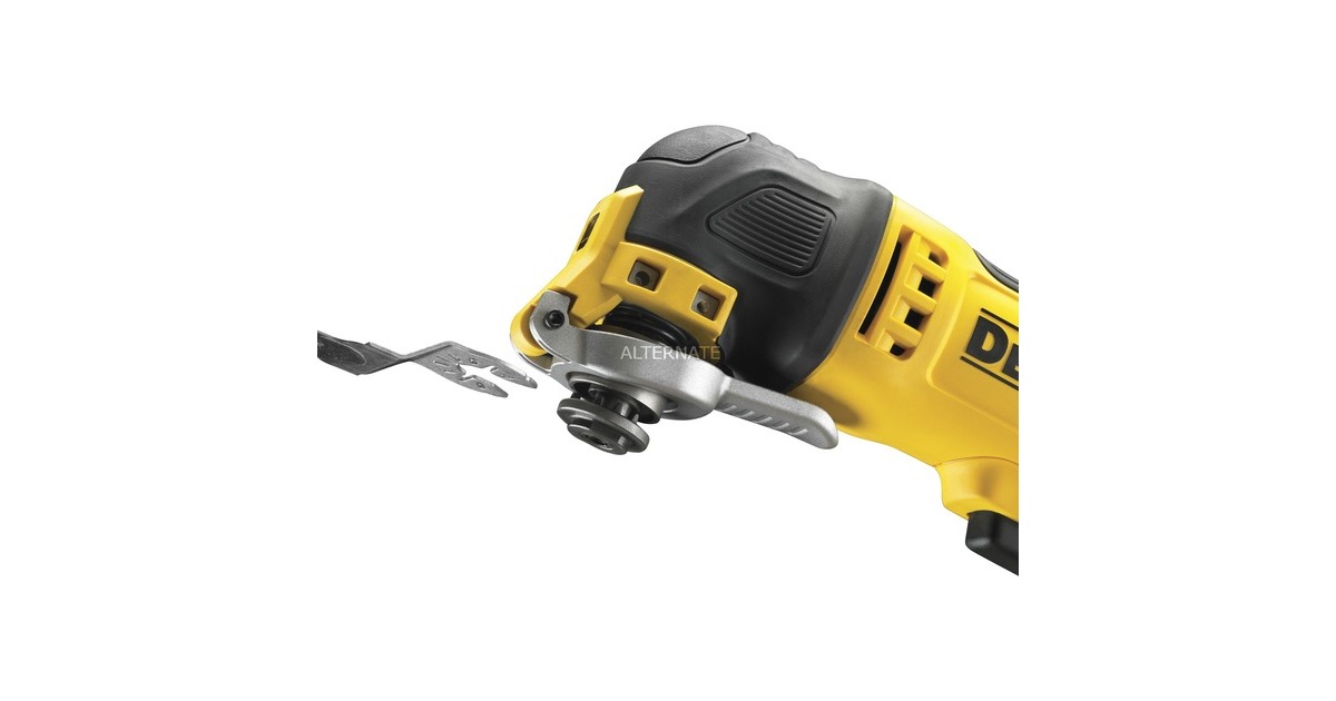 DEWALTOscillerende Multitool DWE315KT multifunctioneel gereedschap  (Geel/zwart)