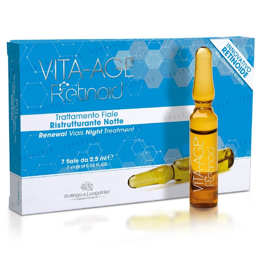 Bottega di LungaVita - Vita-Age Retinoïde Vernieuwingsflesjes Nachtbehandeling