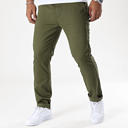Pantalon Chino Austin 6758 Vert Kaki