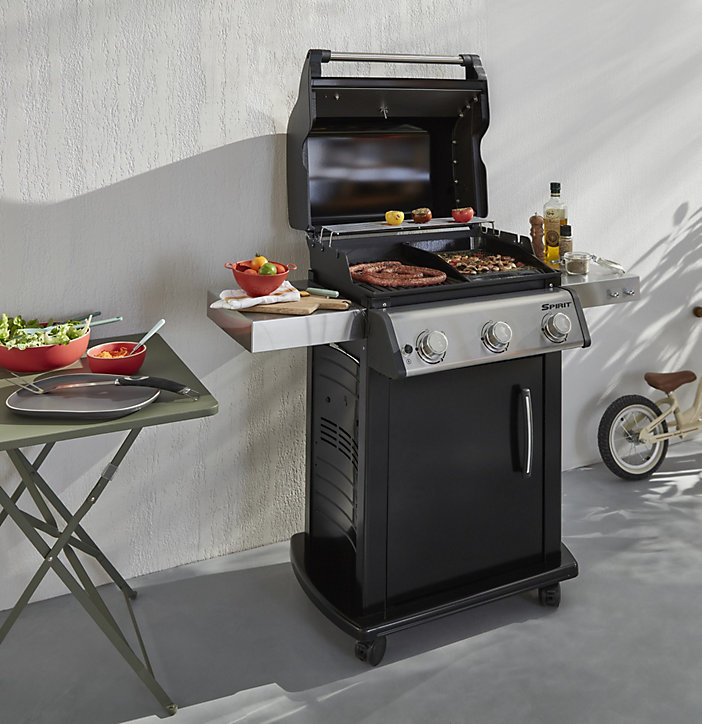 Barbecue à gaz Weber Spirit E-315 mix plancha