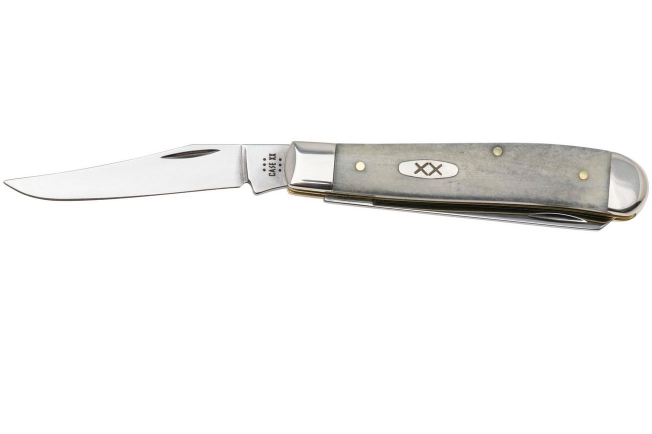 Case Mini Trapper 13313 Smooth Natural Bone 6207 SS, zakmes