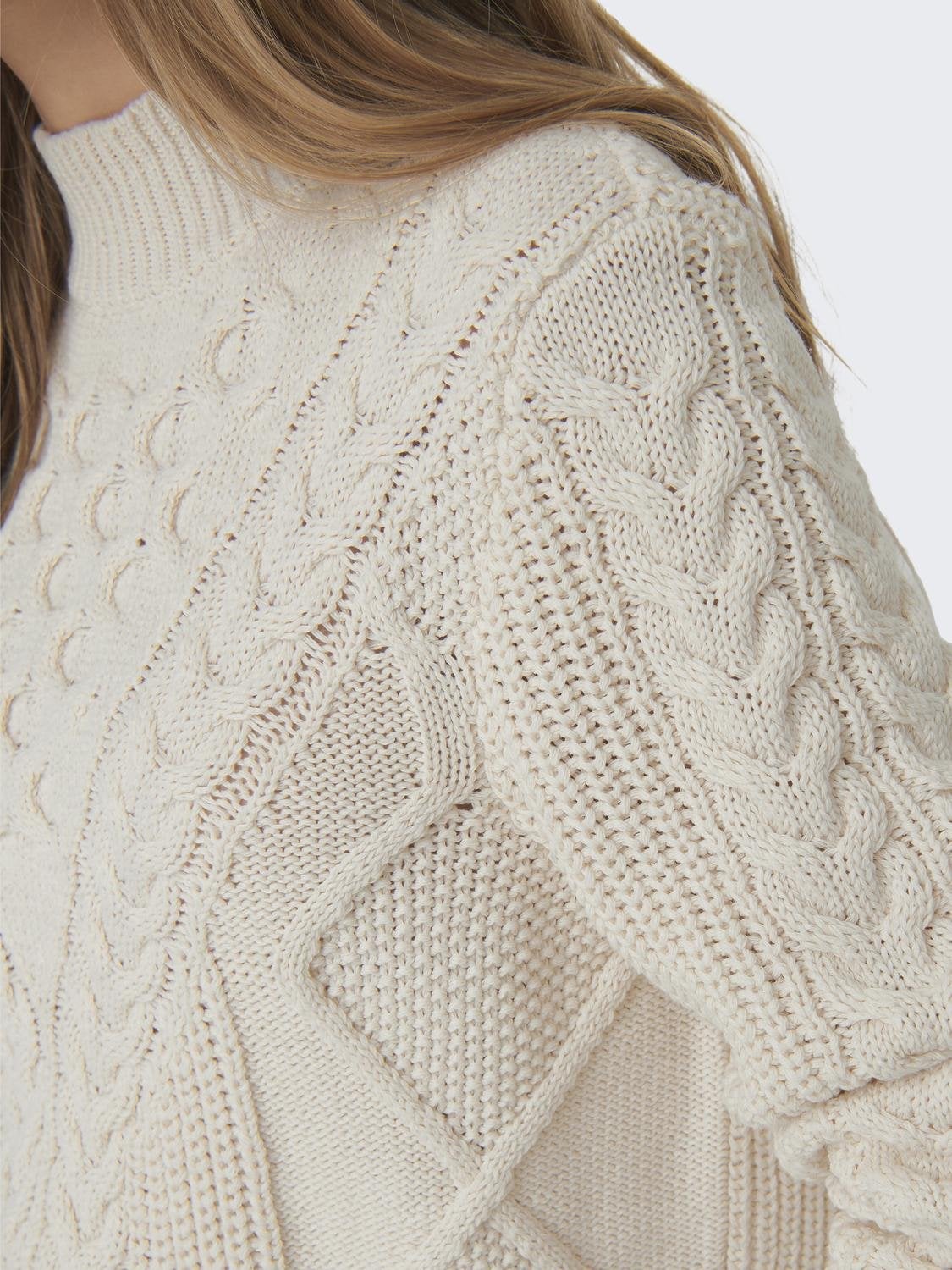 ONLNORA Strickpullover Cloud Dancer