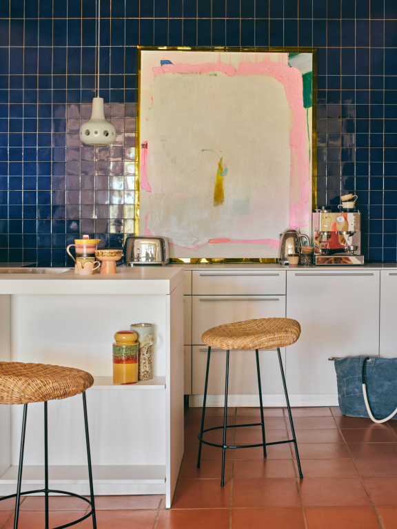 HKliving 70's Ceramic voorraadpot yeti