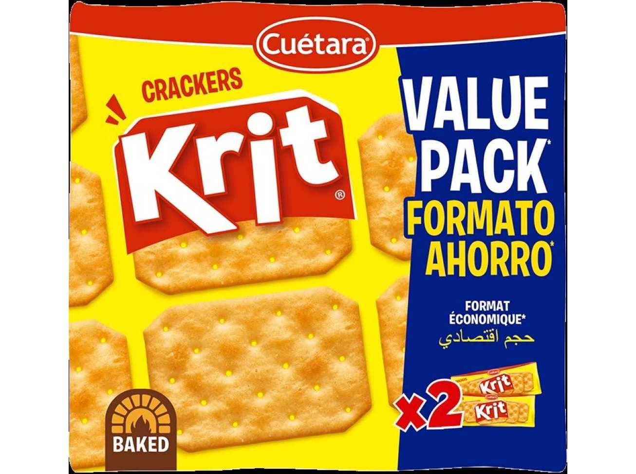 BOLACHAS CUÉTARA KRIT CRACKER 200 G