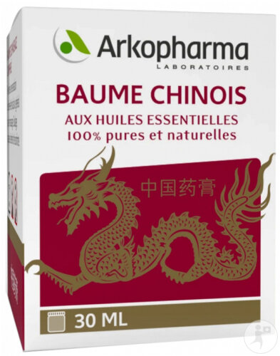 Arkopharma Baume Chinois Aux Huiles Essentielles 30ml