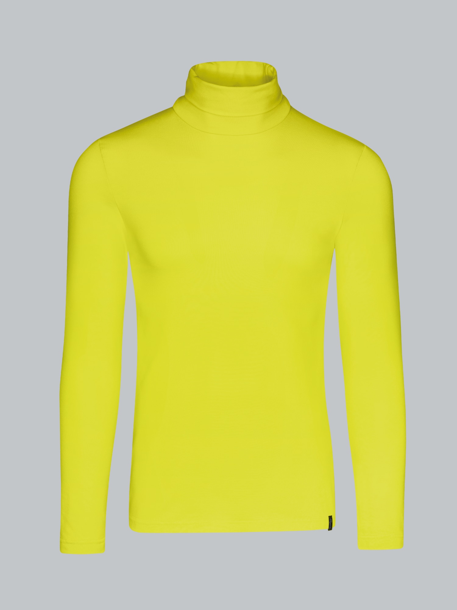 Rollkragen-Shirt aus elastischer Viskose Powergreen