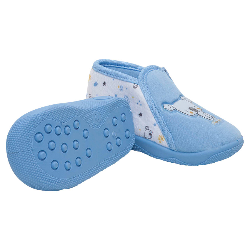 Chaussons bottillons avec patch koala et zip