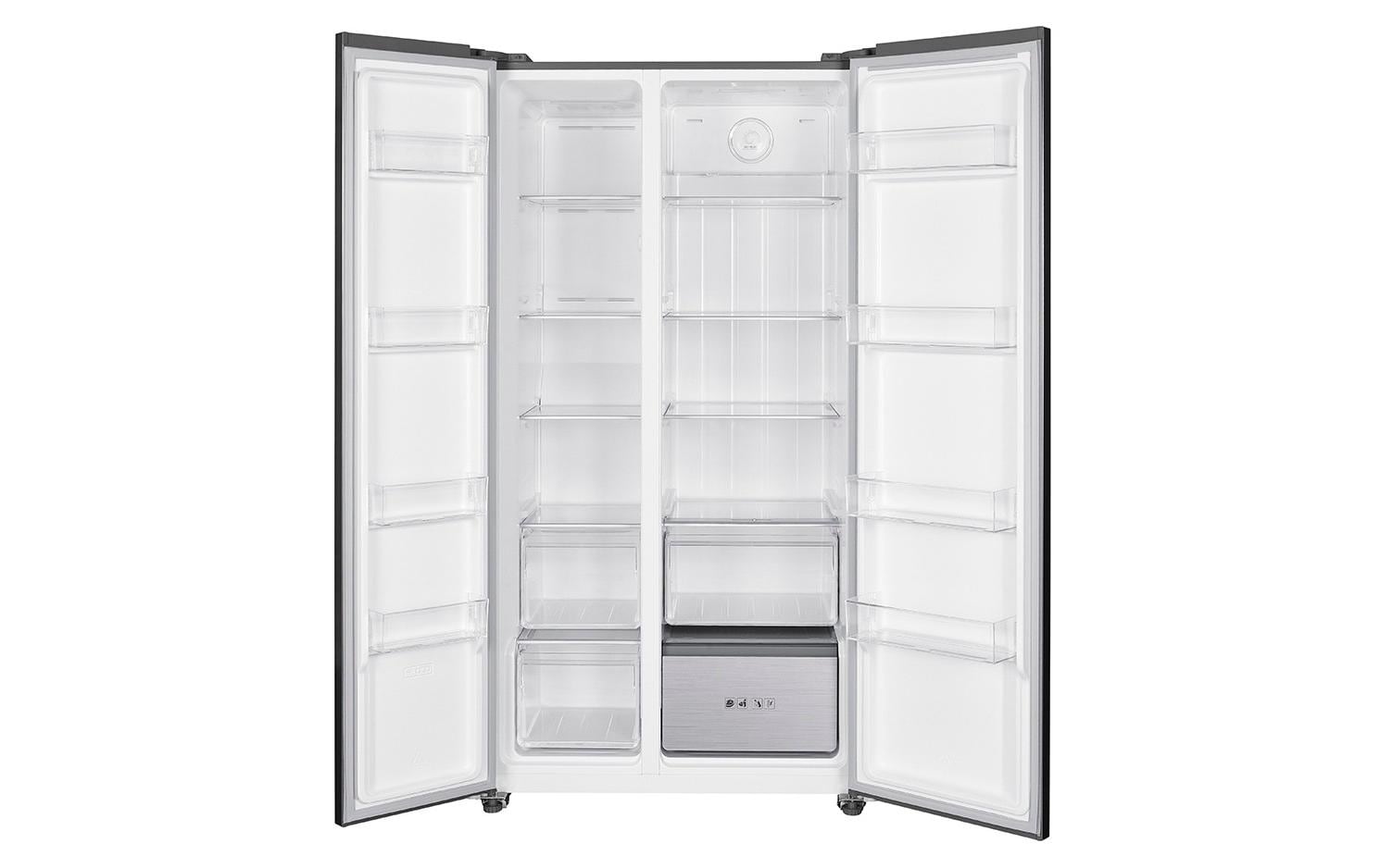 Foodcenter ECOFC595 Grau<br>Side by Side Kühlgerät
