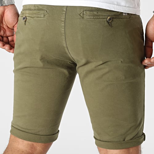 Short Chino Skinny Bary Vert Kaki