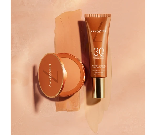 Lancaster Infinite Bronze Sunlight Compact Cream LSF50