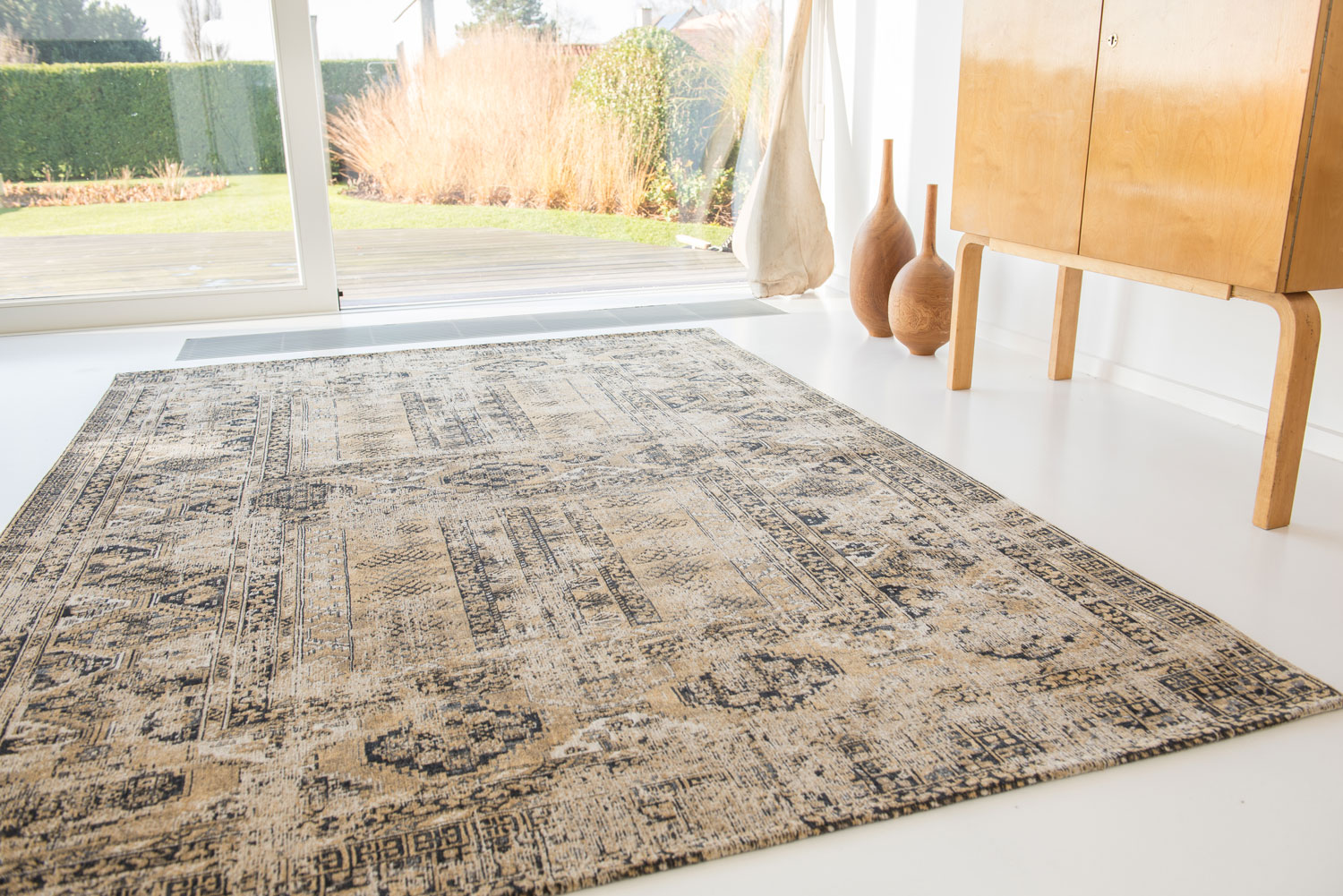 Ecorugs vloerkleed Hadschlu goud 200x280 cm