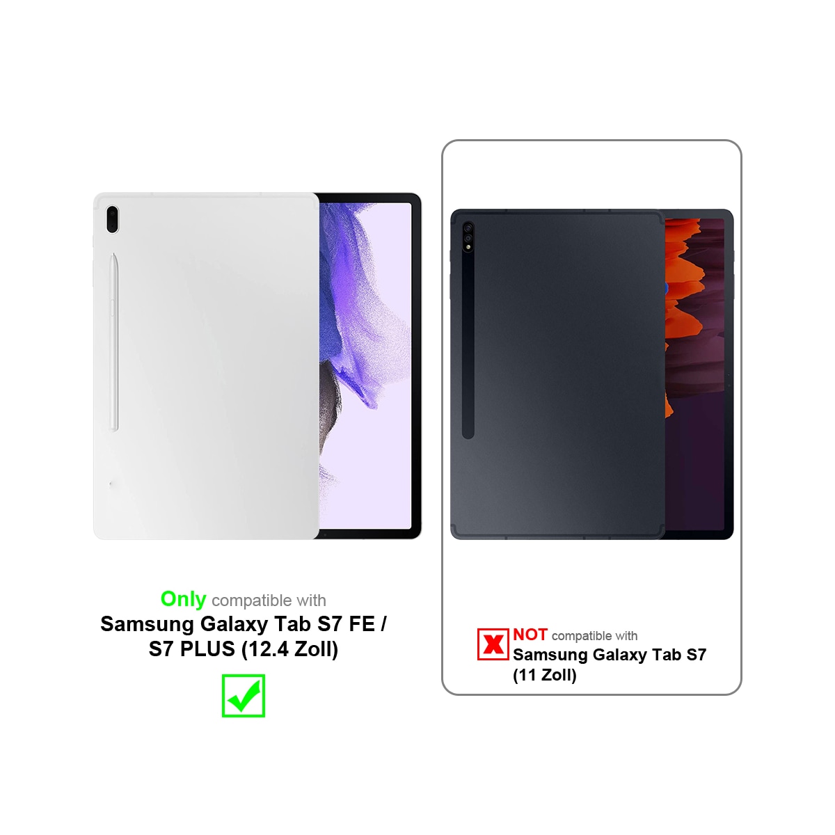 Samsung Galaxy Tab S7 FE / S7 PLUS (12.4 tomme)