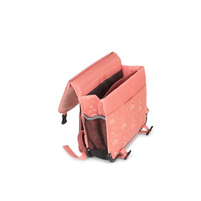 Cartable réversible Moonlight - 38 cm - 2 compartiments - rose - Pol Fox