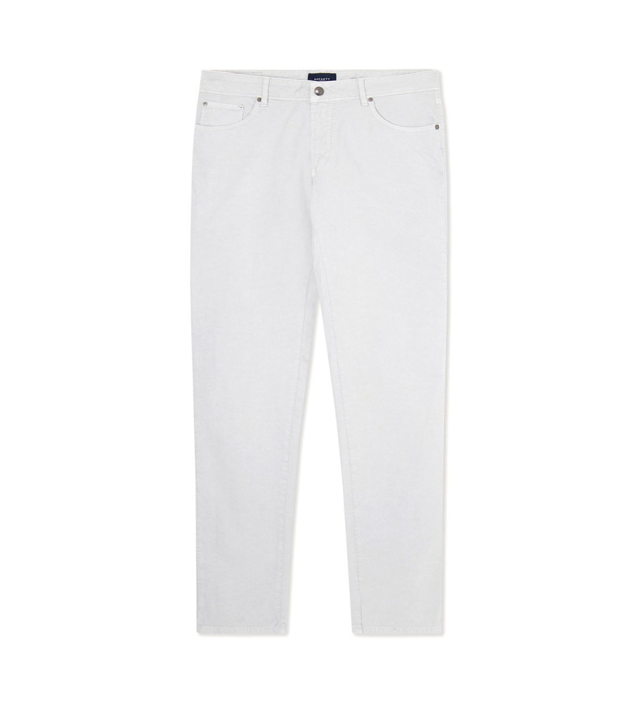 Calças Hackett Core Trinity Cinza Claro