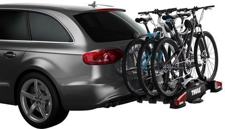 Thule VeloCompact 13 pin Trekhaak fietsendrager Black/Aluminum 3(4) bikes