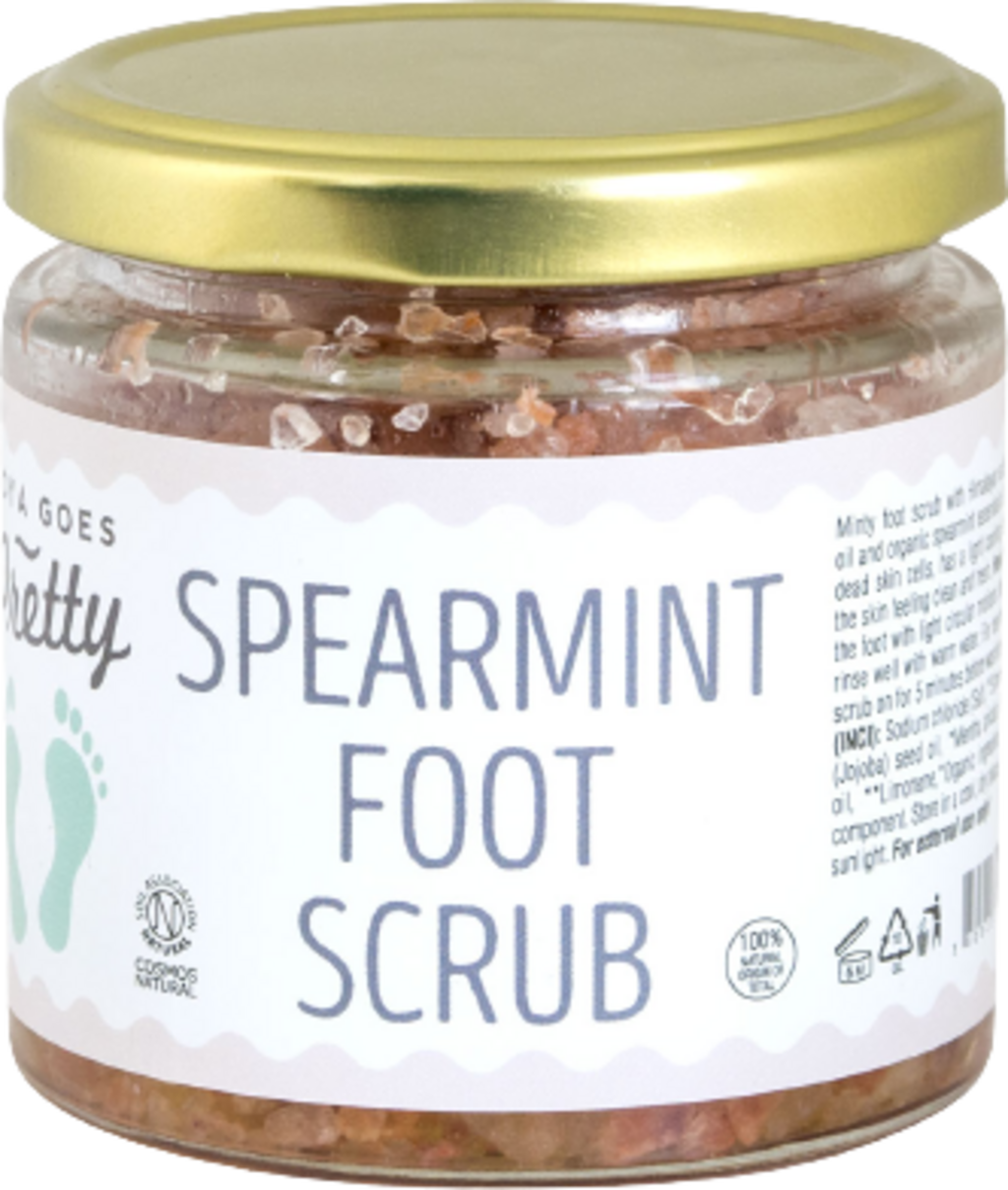 Zoya goes pretty  Spearmint Foot Scrub, 270 g