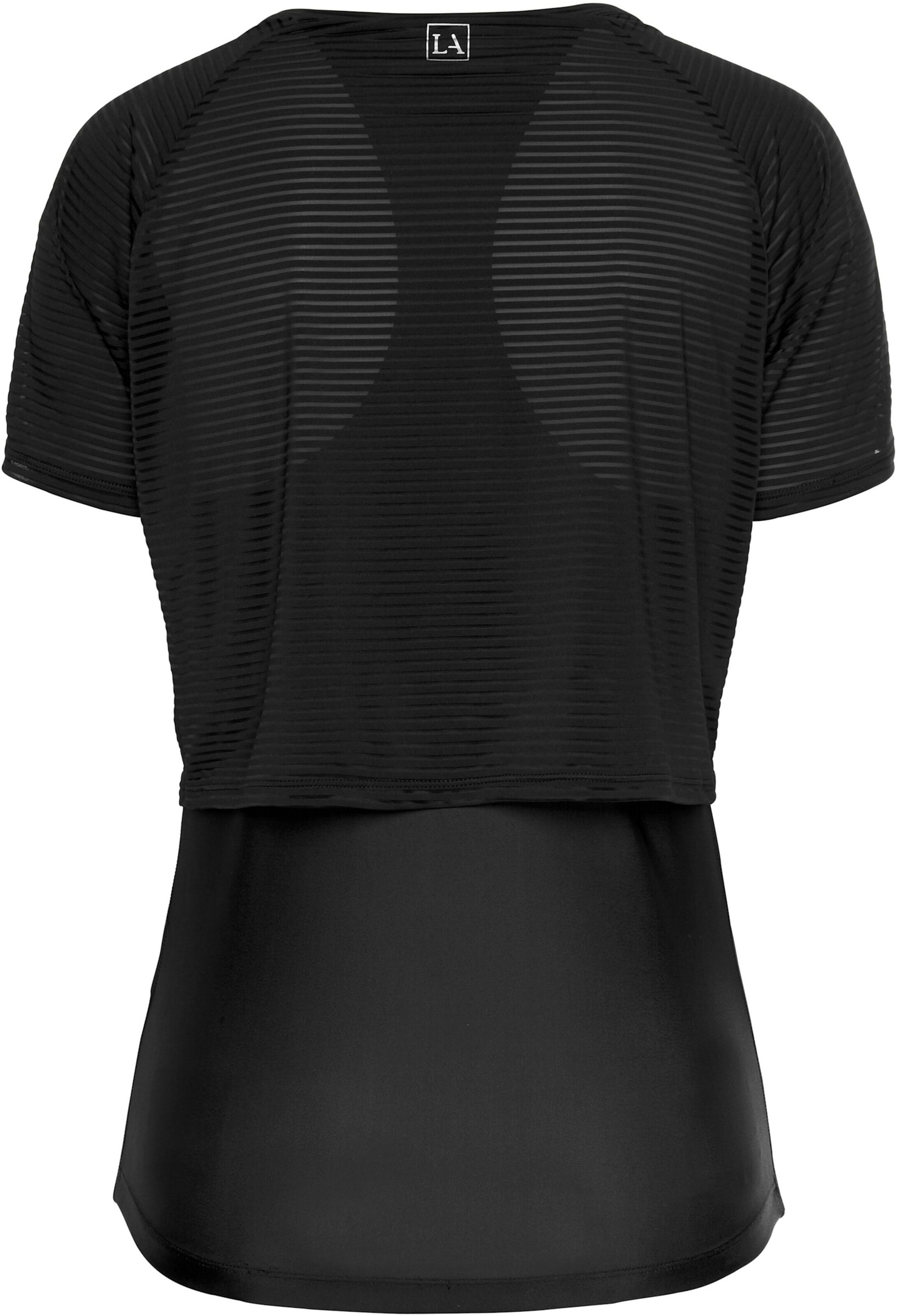 LASCANA ACTIVE Funktionsshirt in schwarz
