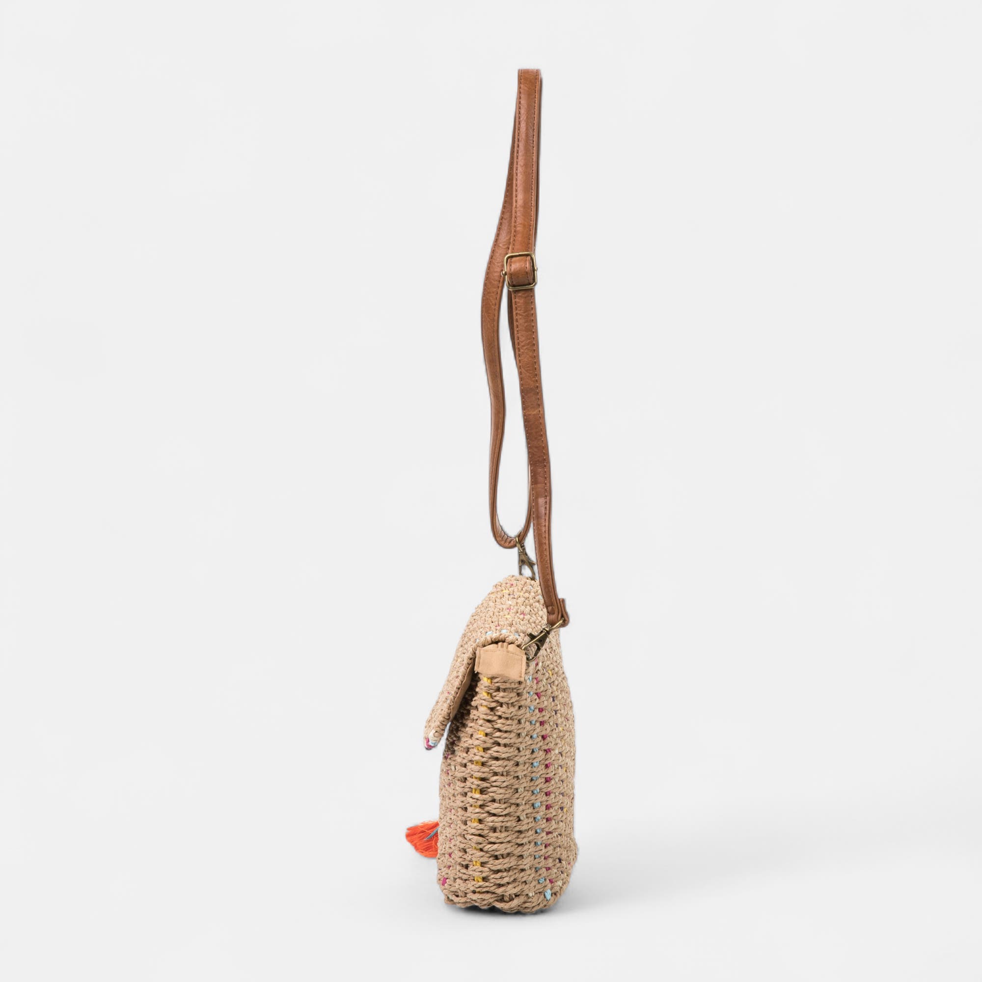 Sac bandoulière camel