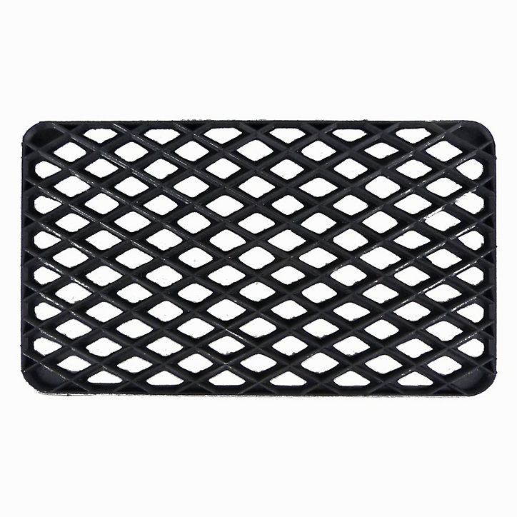 Grille paillasson extérieur en caoutchouc L.60 x l.40 cm