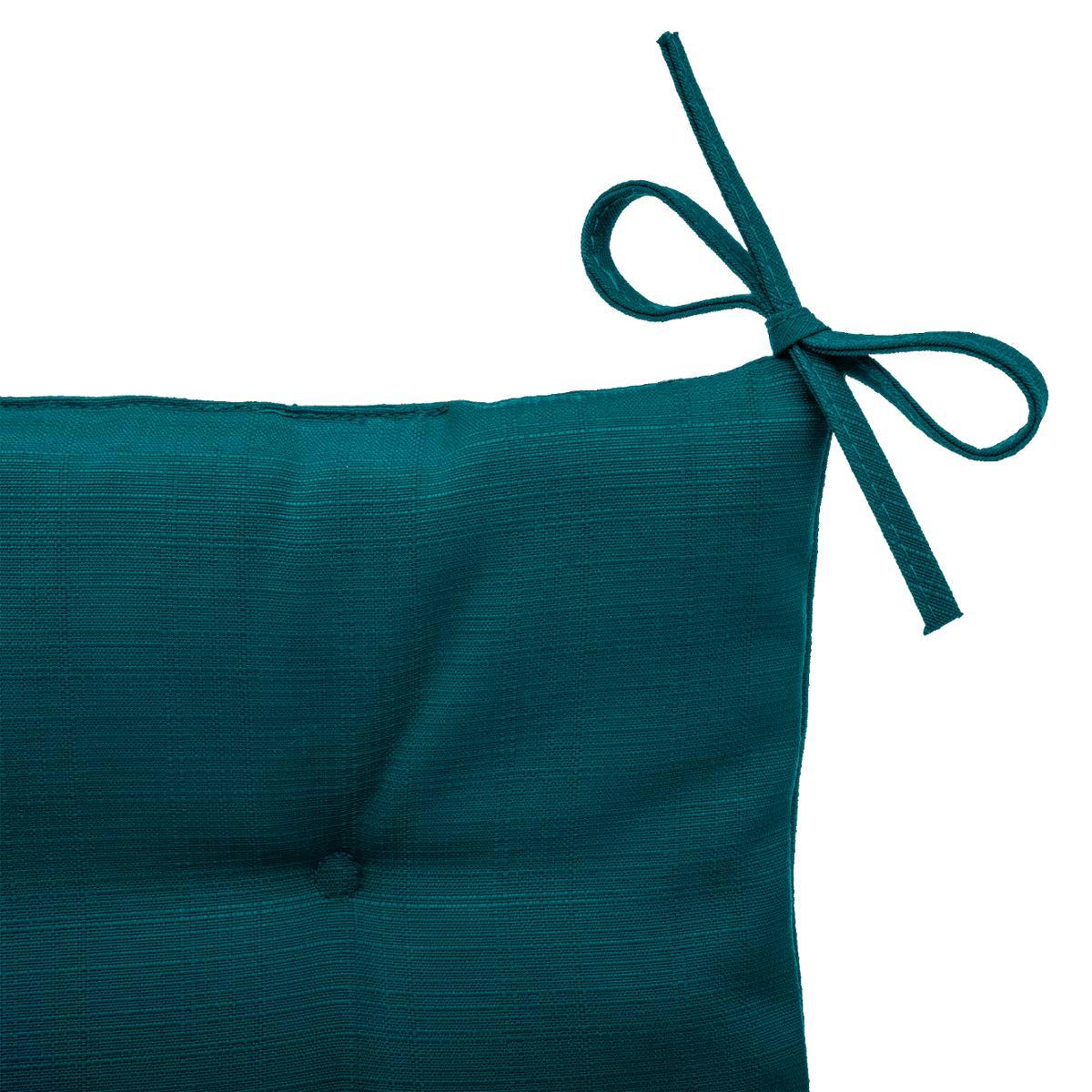GALETTE CHAISE 40X40CM 4 POINTS KORAI BLEU CANARD