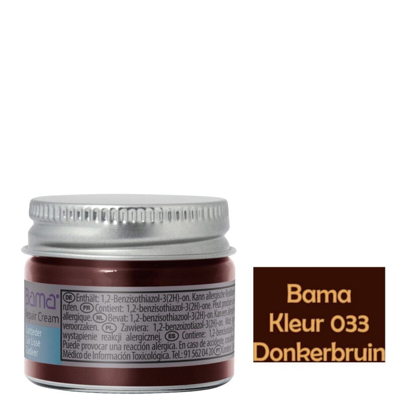 Bama Repair Creme Gladleer Donkerbruin