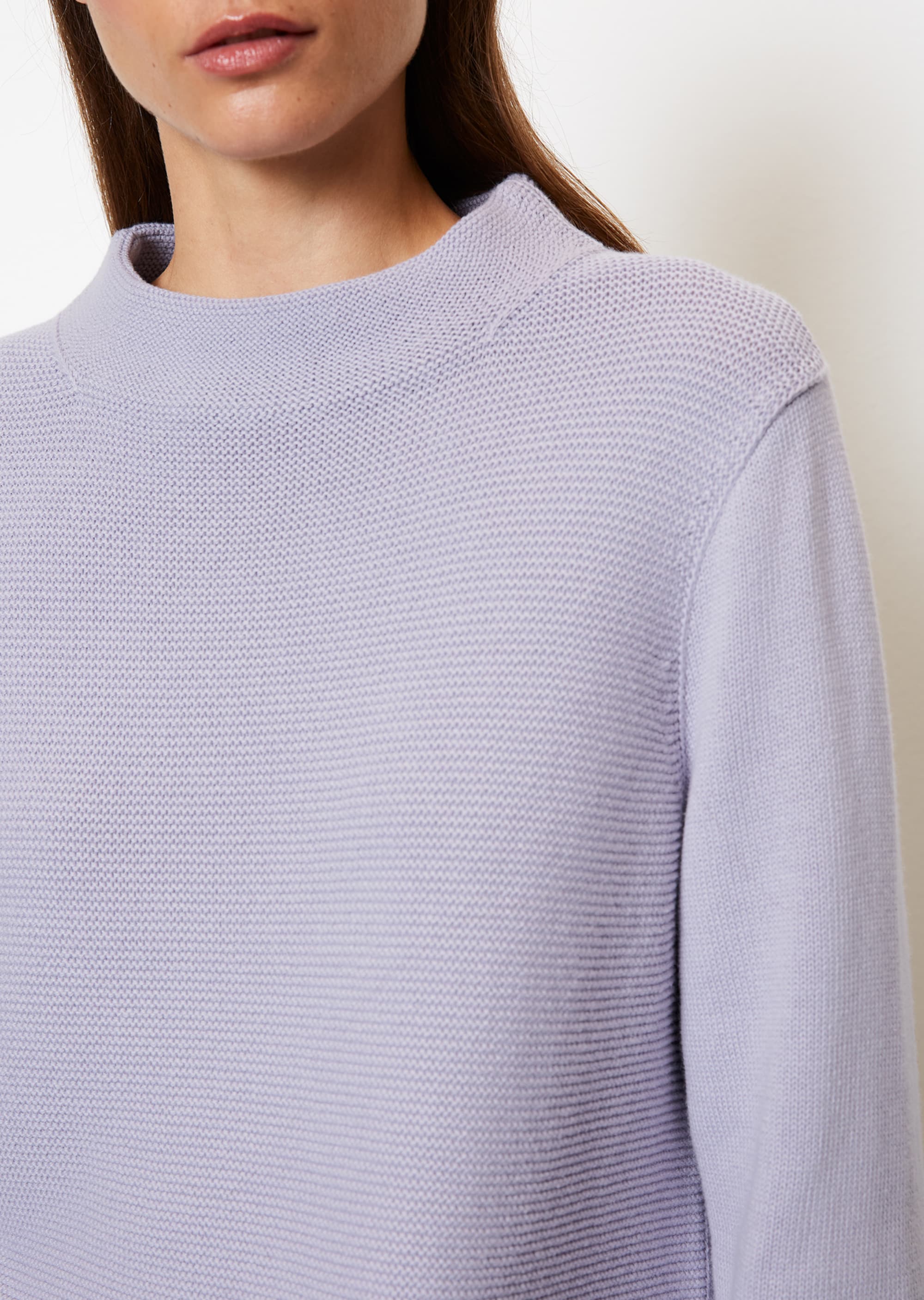 Strickpullover slim aus Organic Cotton