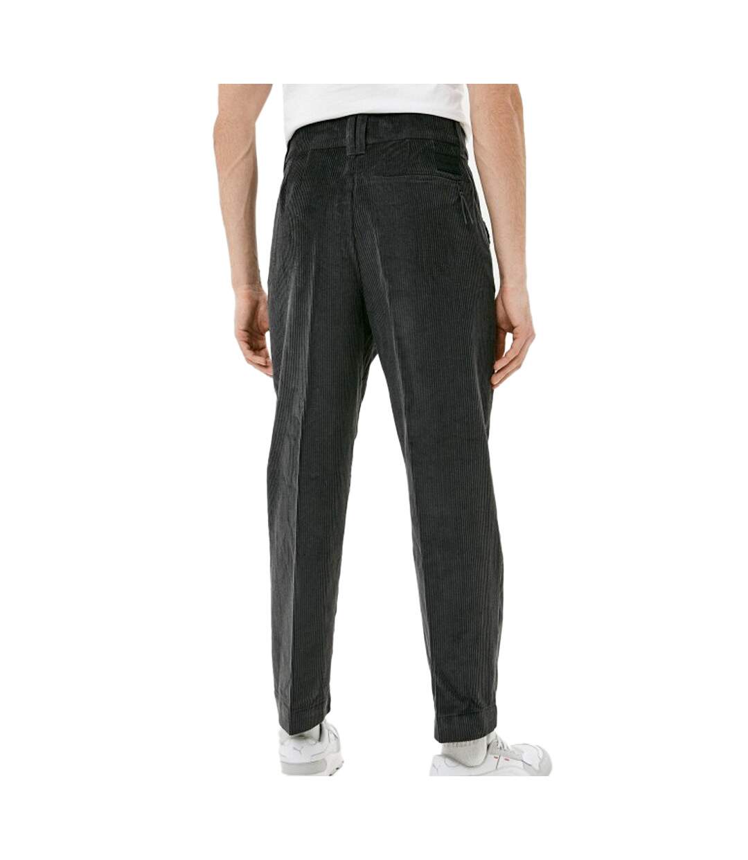 Pantalon en velours côtelé Marine Homme Calvin Klein
