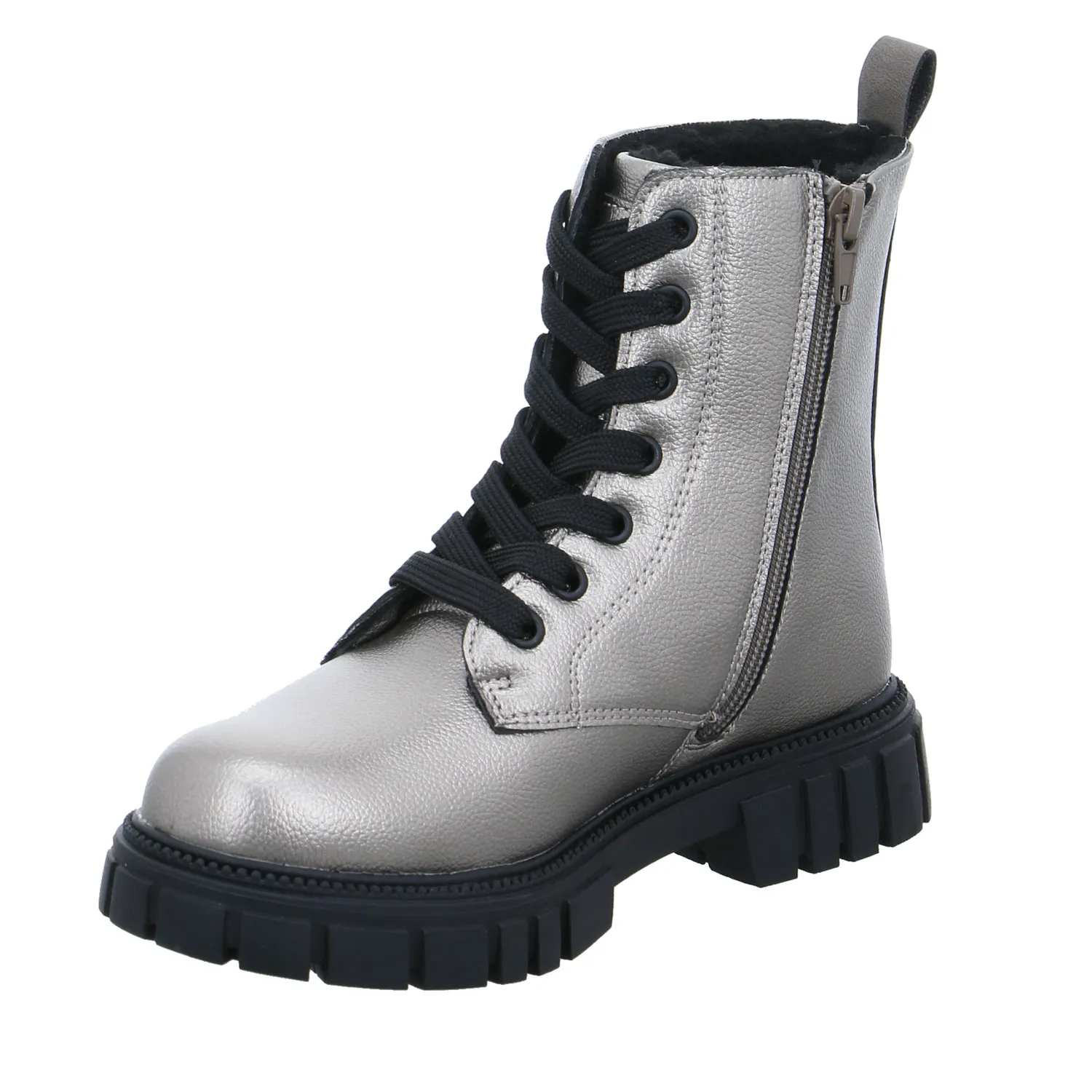 S.OLIVER Kleinkinder-Winterstiefel Taupe Lederimitat  Bootie