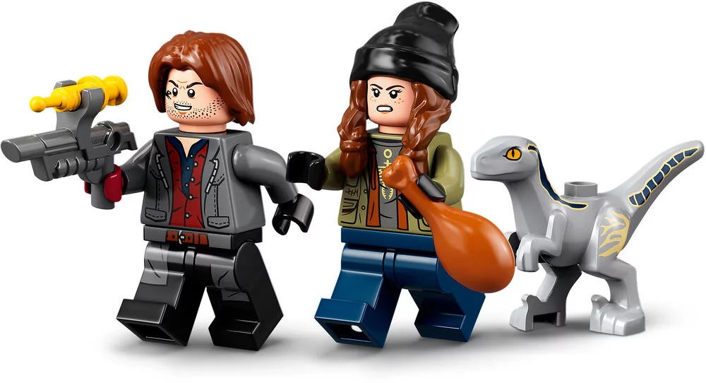 LEGO®JURASSIC WORLD™ 76946 - LA CAPTURE DES VELOCIRAPTORS BETA ET BLUE