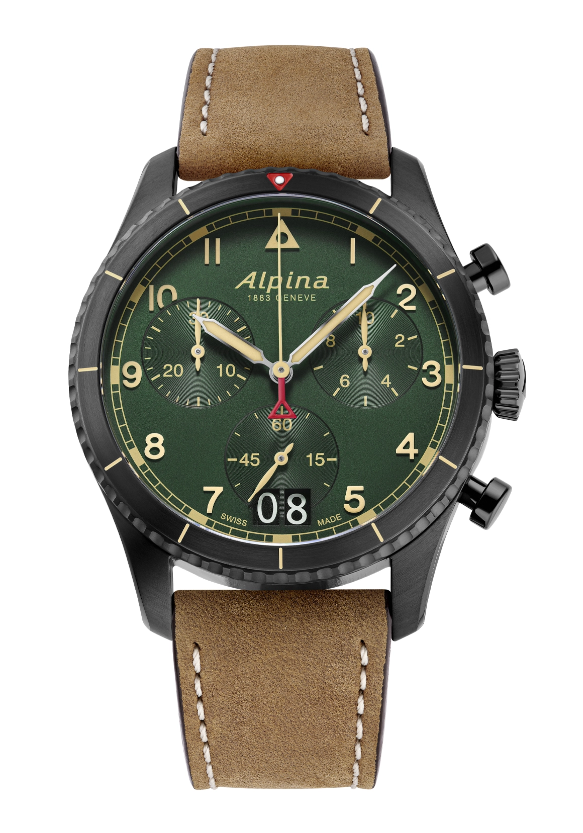 Alpina Startimer Pilot Chrono Big Date AL-372GR4FBS26