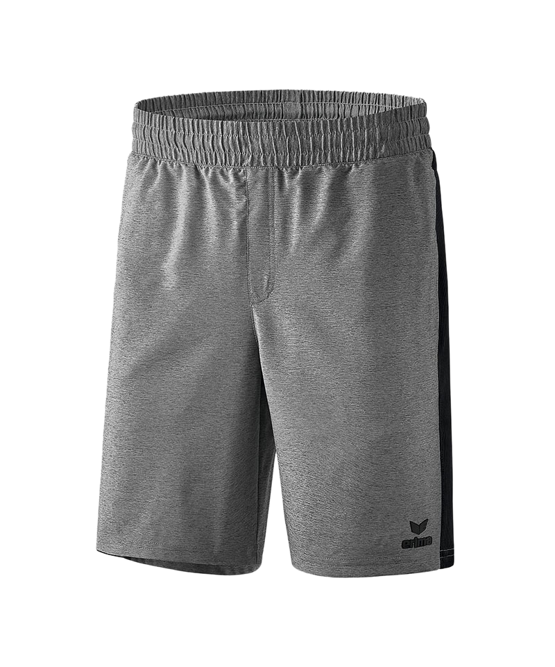 Erima Premium One 2.0 Short mit Slip Kids Grau