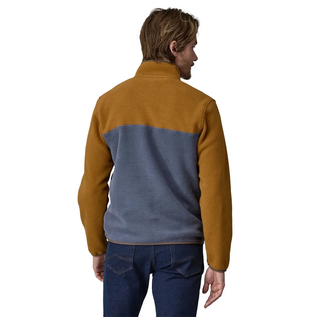 Patagonia Men's Lightweight Synchilla Snap-T Fleece Pullover Shelter Brown