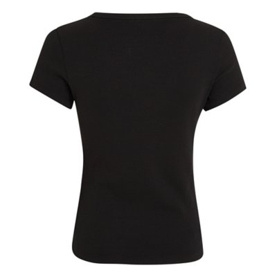 Tee-shirt à manches courtes femme Slim Essential TOMMY HILFIGER